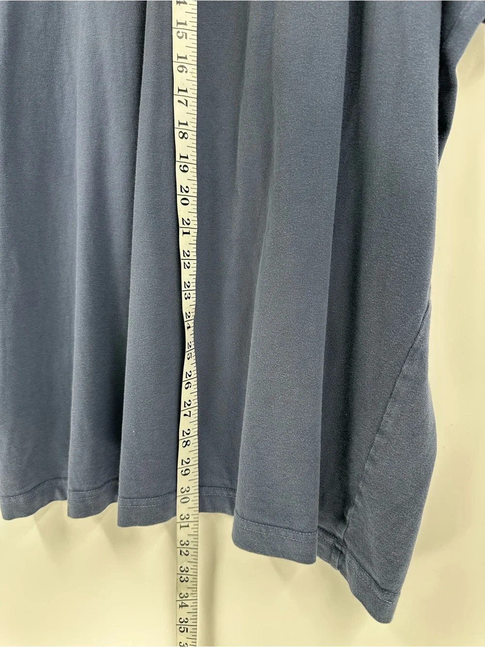 Life Is Good Crusher Men's Crewneck T-Shirt in Slate Blue Sz XXL